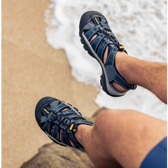 Keen Men\'s Size 9.5 Navy/Medium Grey Newport H2 Sandals Outdoor Hiking P21-6 main image 7
